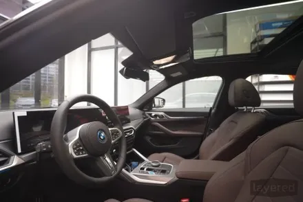 BMW i4 루마 버텍스 1100 + 900 썬팅 조합으로 신차패키지 시공완료 / 성남, 판교, 용인