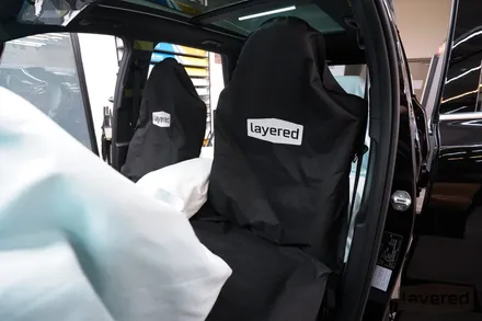 KIA 쏘렌토 하이브리드 MQ4 오로라 블랙펄 판교 솔라가드 새턴 & 신차패키지 시공 / 경기 성남 수정
