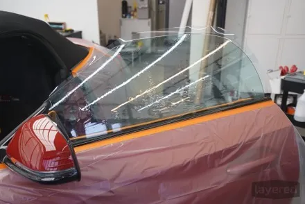 BMW G29 Z4 썬팅 재시공 사례! 루마 버텍스900 80% 어항썬팅 밝은썬팅 시공했어요 / 성남, 판교, 용인