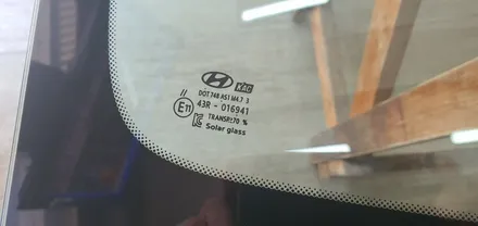강릉전면유리교환 후 전면썬팅 레이노s9 코나시공 / 강원 강릉