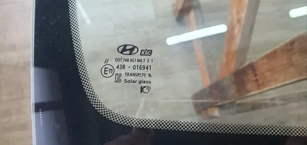 강릉자동차유리교환 그랜져 티나인R1 전면썬팅 / 강원 강릉