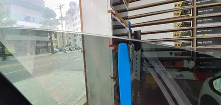 강릉자동차유리 크루즈후면유리교환 레이노s9 열차단필름 시공후기 / 강원 강릉