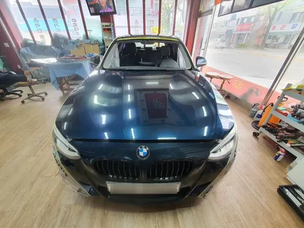 강릉 BMW 120b 전면유리교환 후 전면썬팅 / 강원 강릉