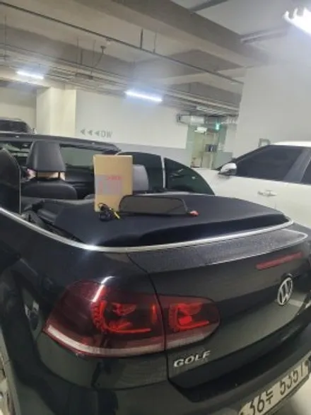 서울 대림동 골프6세대 카브리올레 후방카메라.블랙박스 출장설치 / 서울 강북구 수유동