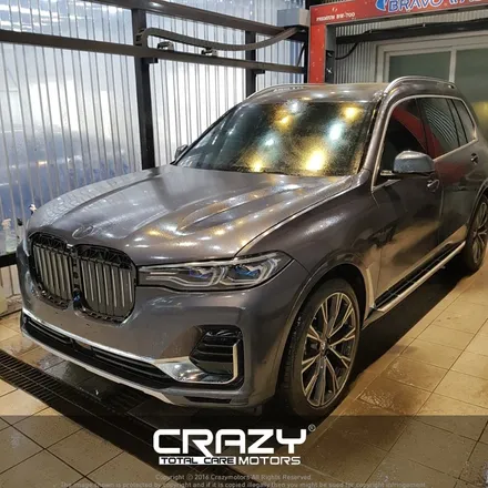 BMW X7 신차패키지+풀PPF(브이쿨K시리즈,아이나비퀀텀2X,레인보우IRIS PPF) / 대구 수성구 중동