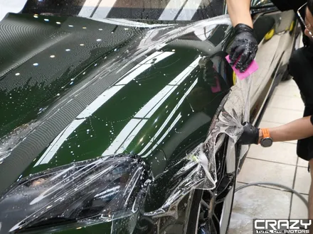 대구 포르쉐 타이칸 전체 PPF & 기온쿼츠 가죽코팅 시공 후기 / 대구 수성구 중동