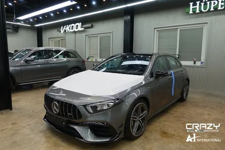 대구 자동차썬팅추천 벤츠A45AMG 글라스틴트선셋 / 대구 수성구 중동