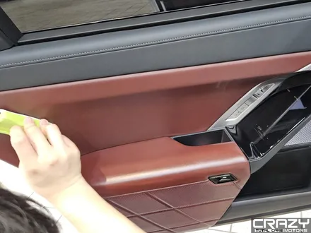신형 BMW 740i AV(오토벨벳) 고광택 듀오톤 랩핑, 기온쿼츠 가죽코팅 시공후기 / 대구 수성구 중동