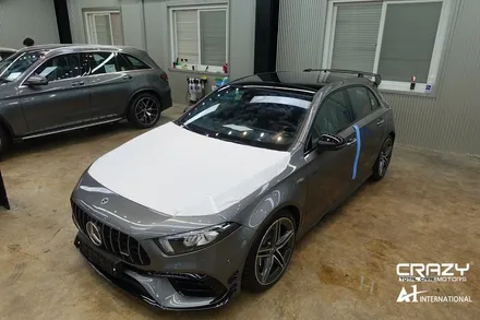 대구 자동차썬팅추천 벤츠A45AMG 글라스틴트선셋 / 대구 수성구 중동