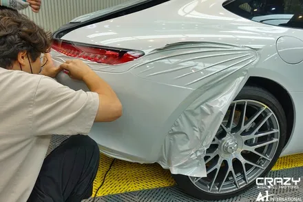 벤츠 AMG GT 3M 고스트 펄 전체랩핑 / 대구랩핑 / 대구 수성구 중동