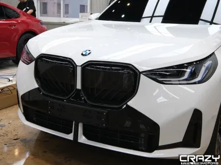 대구 BMW X3 아이코닉 글로우 키드니그릴 그릴 랩핑 시공 후기 | 3M 2080 유광 블랙 / 대구 수성구 중동