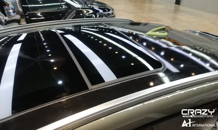 [자동차랩핑] BMWX6 M50i 루프스킨 & 부분랩핑 대구/크레이지모터스 / 대구 수성구 중동