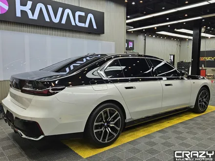 신형 BMW 740i AV(오토벨벳) 고광택 듀오톤 랩핑, 기온쿼츠 가죽코팅 시공후기 / 대구 수성구 중동