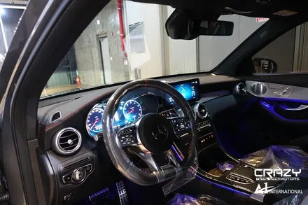 대구 자동차썬팅추천 벤츠GLC43AMG 레인보우 IRIS i55 / 대구 수성구 중동