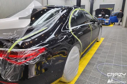 벤츠 S400d  카바차 전체PPF / 실내PPF / 브이쿨썬팅 / 대구PPF / 대구 수성구 중동