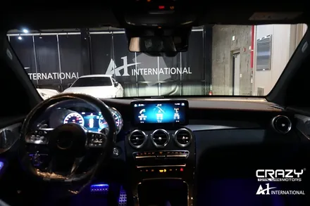 대구 자동차썬팅추천 벤츠GLC43AMG 레인보우 IRIS i55 / 대구 수성구 중동