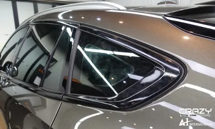 [자동차랩핑] BMWX6 윈도우 크롬죽이기 3M부분랩핑 대구/크레이지모터스 / 대구 수성구 중동
