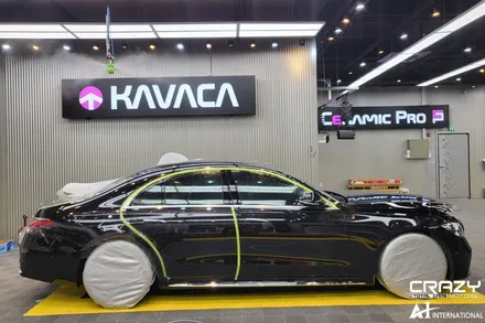 벤츠 S400d  카바차 전체PPF / 실내PPF / 브이쿨썬팅 / 대구PPF / 대구 수성구 중동