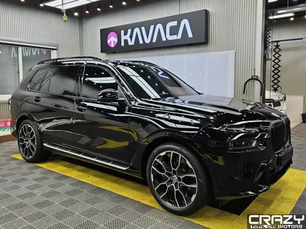 BMW X7 40i AV (오토벨벳) 고광택 블랙 전체 랩핑 시공 후기 / 대구 수성구 중동
