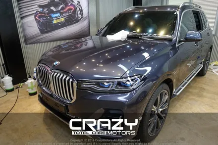 BMW X7 신차패키지+풀PPF(브이쿨K시리즈,아이나비퀀텀2X,레인보우IRIS PPF) / 대구 수성구 중동