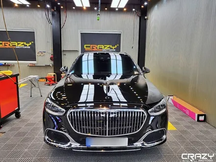 신형 S580마이바흐를 순정 듀오톤처럼 만들기 / W223 S580마이바흐 / 듀오톤 / 투톤랩핑 / 고광택랩핑 / LB고광택랩핑 / 크레이지모터스 / 대구 수성구 중동