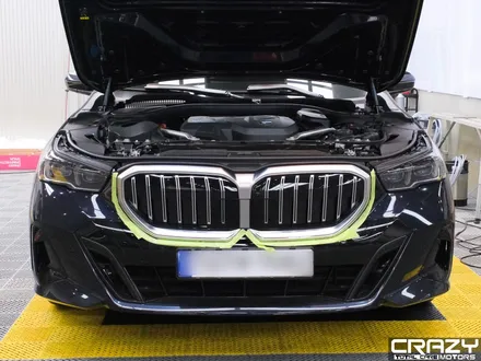 BMW 530i, 아이코닉 글로우 키드니 LED 그릴랩핑 / 대구 수성구 중동