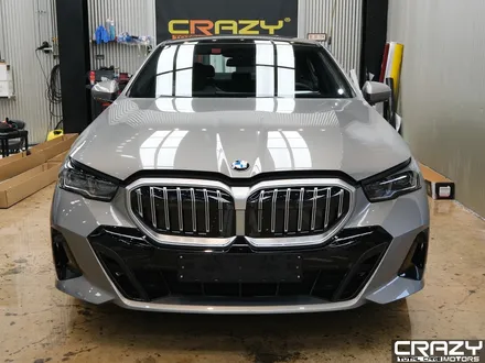 대구 BMW 520i 아이코닉글로우 그릴 랩핑 / 3M 2080 유광 블랙 시공후기 / 대구 수성구 중동