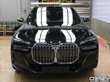 대구 BMW 740d 오토벨벳 고광택 듀오톤 & 크롬죽이기 시공 후기 | 앤트러사이트 그레이 메탈릭 / 대구 수성구 중동