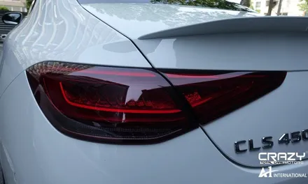 자동차랩핑 벤츠CLS450 3M 루프스킨랩핑,사이드스커트랩핑,테일램프 스모그필름 대구/크레이지모터스 / 대구 수성구 중동
