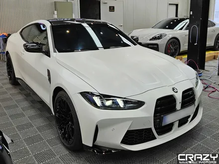 BMW M4 유광 차량에 크레이지핏 무광 전체 PPF 시공후기 / 대구 수성구 중동