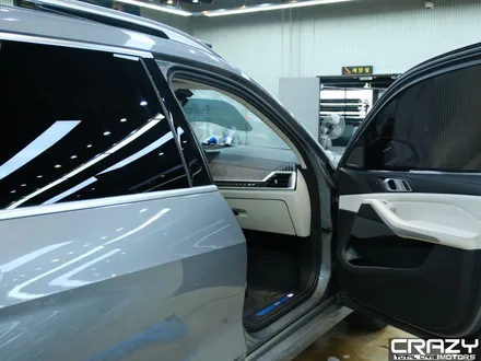 BMW X7 브이쿨KB썬팅 재시공 /크레이지모터스/대구썬팅/대구틴팅/수성구썬팅/수성구틴팅 / 대구 수성구 중동