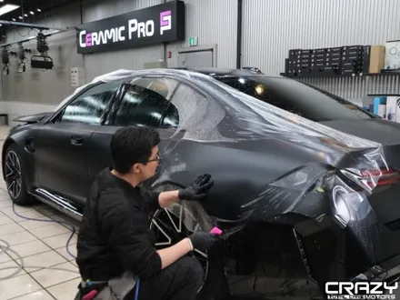 대구 BMW M5 크레이지핏 무광 전체 PPF 시공 후기 / 대구 수성구 중동