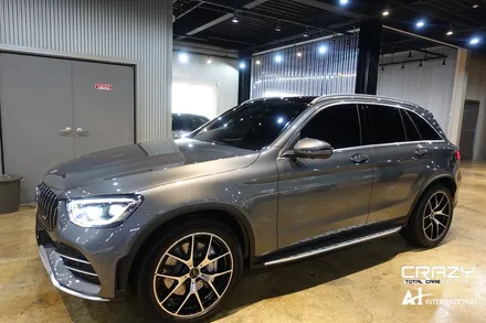 대구 자동차썬팅추천 벤츠GLC43AMG 레인보우 IRIS i55 / 대구 수성구 중동