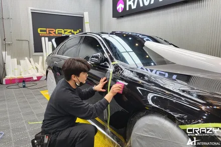 벤츠 S400d  카바차 전체PPF / 실내PPF / 브이쿨썬팅 / 대구PPF / 대구 수성구 중동