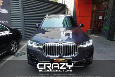 BMW X7 신차패키지+풀PPF(브이쿨K시리즈,아이나비퀀텀2X,레인보우IRIS PPF) / 대구 수성구 중동