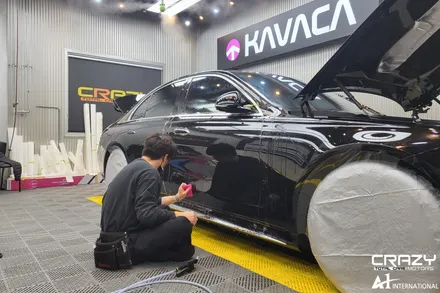 벤츠 S400d  카바차 전체PPF / 실내PPF / 브이쿨썬팅 / 대구PPF / 대구 수성구 중동