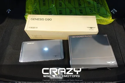 제니시스 G90 틴팅 후퍼옵틱 클래식, 블랙박스 아이나비 QXD3000, 신차유리막, PPF트렁크리드 / 대구 수성구 중동