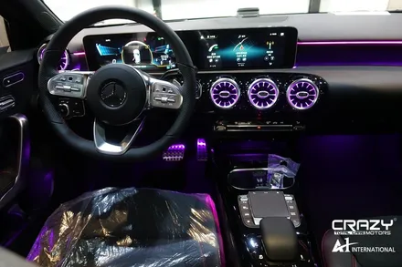 대구 자동차썬팅추천 벤츠A45AMG 글라스틴트선셋 / 대구 수성구 중동