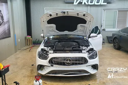 벤츠E53AMG 신차패키지(썬팅,블랙박스,유리막코팅,PPF) 대구/크레이지모터스 / 대구 수성구 중동