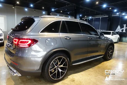 대구 자동차썬팅추천 벤츠GLC43AMG 레인보우 IRIS i55 / 대구 수성구 중동