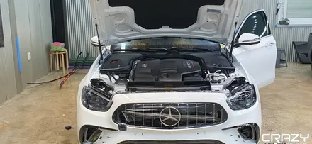 벤츠E53AMG 신차패키지(썬팅,블랙박스,유리막코팅,PPF) 대구/크레이지모터스 / 대구 수성구 중동