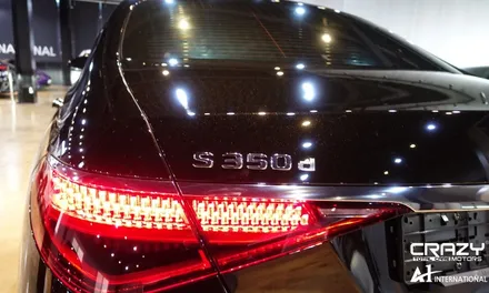 자동차썬팅추천 신형 벤츠S350 브이쿨K썬팅 대구/크레이지모터스 / 대구 수성구 중동