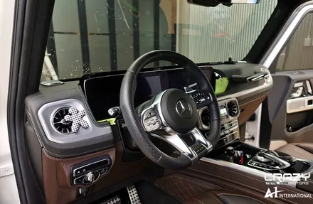 벤츠지바겐 G63AMG 실내PPF / 엠비언트송풍구 / 대구PPF / 대구 수성구 중동