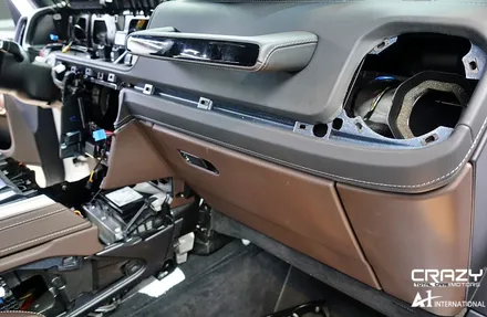 벤츠지바겐 G63AMG 실내PPF / 엠비언트송풍구 / 대구PPF / 대구 수성구 중동