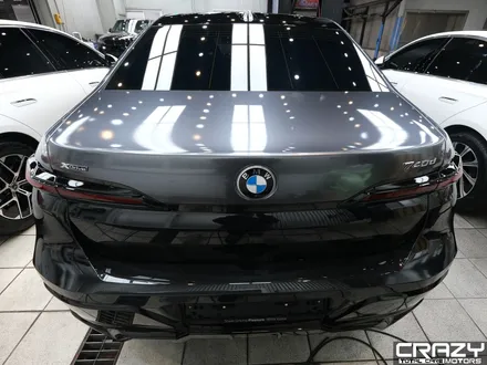 대구 BMW 740d 오토벨벳 고광택 듀오톤 & 크롬죽이기 시공 후기 | 앤트러사이트 그레이 메탈릭 / 대구 수성구 중동