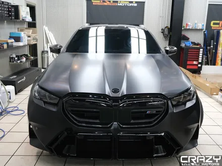 대구 BMW M5 크레이지핏 무광 전체 PPF | 윈드쉴드 | 기온쿼츠 가죽코팅 | 루프 PPF | 신차패키지 시공 후기 / 대구 수성구 중동