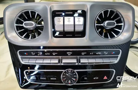 벤츠지바겐 G63AMG 실내PPF / 엠비언트송풍구 / 대구PPF / 대구 수성구 중동