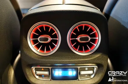벤츠지바겐 G63AMG 실내PPF / 엠비언트송풍구 / 대구PPF / 대구 수성구 중동