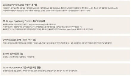 벤츠GLE450 대구후퍼옵틱썬팅 / 대구 수성구 중동