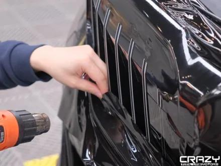 BMW 530i, 아이코닉 글로우 키드니 LED 그릴랩핑 / 대구 수성구 중동